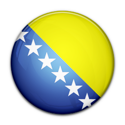 Flag Of Bosnia And Herzegovina Icon 256x256 png